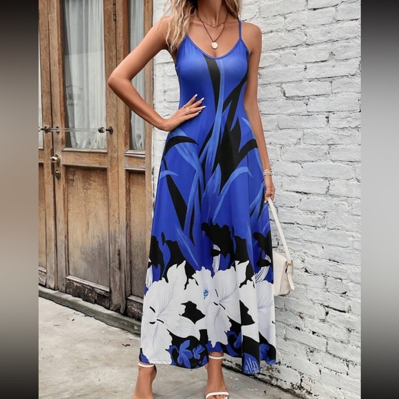 Boho floral print cami dress - Picture 5 of 6